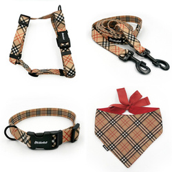 ACCESSORY KIT. Big dog. Dogberry Psiakrew Series; Collar, Harness, Leash, Bandana