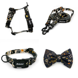 ACCESSORY KIT. Small dog. Zodiak Psiakrew Series; Collar, Harness, Leash, Bow Tie