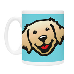 Mug for a dog lover Golden Retriever Life is Better with a Dog Psiakrew