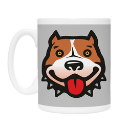 Mug for a dog lover Pit Bull Terrier Life is Better with a Dog Psiakrew