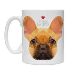 Mug with French Bulldog Biszkopt