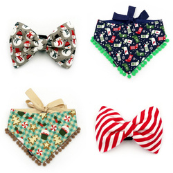 Set of Christmas Accessories Gift for a Dog, bow tie, bandana, Dog Christmas Psiakrew