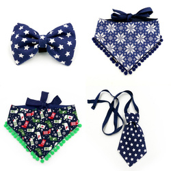 Set of Christmas Accessories Gift for a Dog, bow tie, tie, bandanas Psiakrew