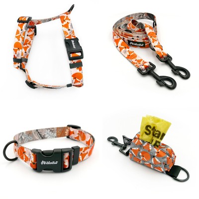 ACCESSORY KIT. Big dog. Foxy Lady Psiakrew Series; Collar, Harness, Leash, Pouch