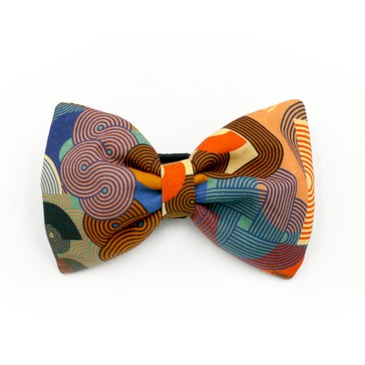 Dog Bow Tie Geo Snake Psiakrew, Pet Bow Tie, Bowtie, Collar Attachment