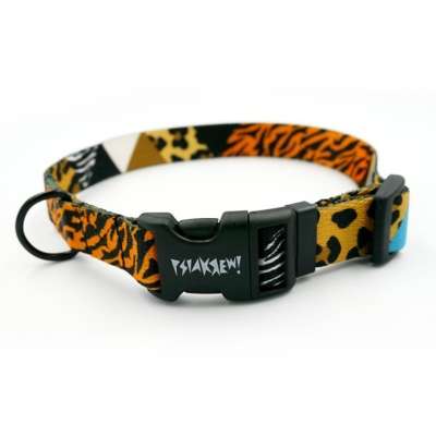 Dog Collar Psiakrew Wild Animals, 2 cm 0.78"  wide, for smaller dogs