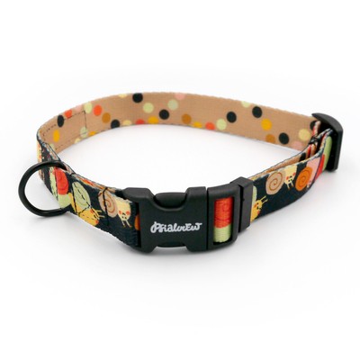 Dog Collar Snail Family Psiakrew, 2 cm 0.78"  wide, for smaller dogs