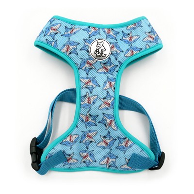 Dog Harness Sharks, Always Feeling Cool, Super Soft Psiakrew 