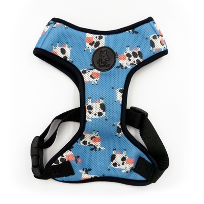 Dog Harness Spotted Cow, Always Feeling Cool, Super Soft Psiakrew 