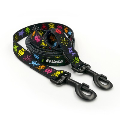 Dog Leash Invaders Psiakrew snap hook black 8cm