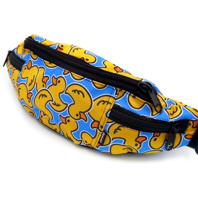 Fanny Pack Hip Bag Bum Bag Ducky Duck Psiakrew rubber duck pattern