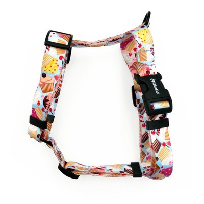 Guard Harness for Dog Hot Sweetness Psiakrew, black extras