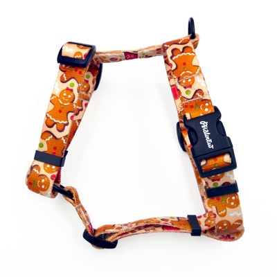 Harness for Dog, Cinnamon Gingerbread Psiakrew Guard Harness Small Harness for small dogs, puppies, black extras