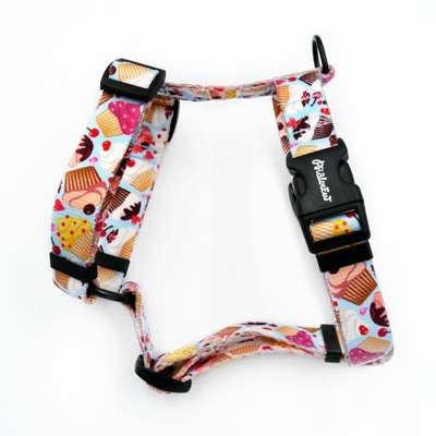 Harness for Dog, Model Hot Sweetness Guard Harness Small Harness for small dogs, puppies, black extras