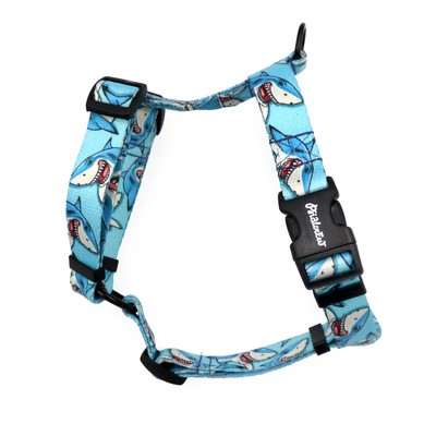 Harness for Dog, Model Shark Guard Harness Small Harness for small dogs, puppies, black extras