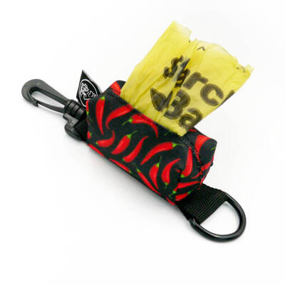 Pouch for poop bags Red Hot Chili Psiakrew