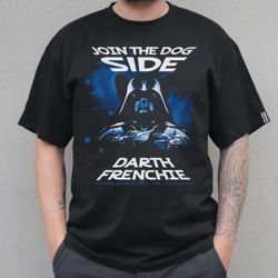 Dog T-shirt French Bulldog Darth Frenchie Psiakrew