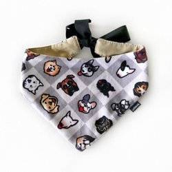 Premium Dog Bandana Puppy Dogs handkerchief style to tie around your pet’s neck