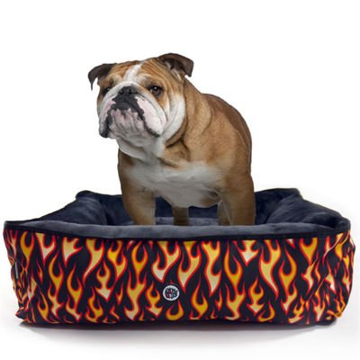 Bed for dog, Bedding for pets, Dog On Fire, Psiakrew Design