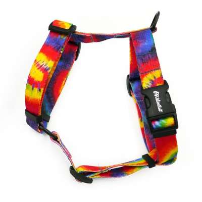 Harness for Dog, Model Tie Dye Guard Harness Small Harness for small dogs, puppies, black extras