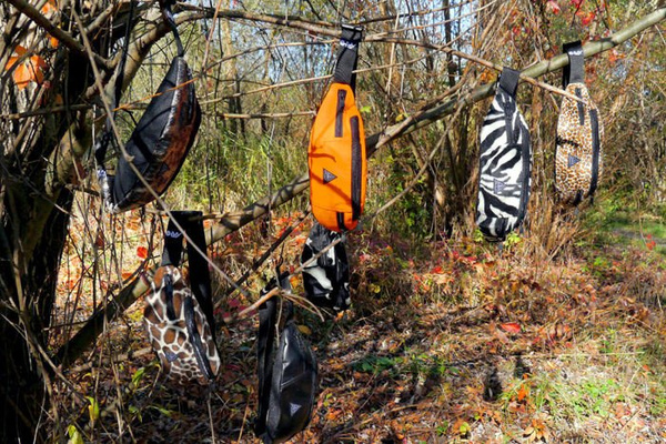 Nerka saszetka na biodra Golden Snake