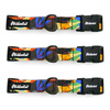Dog Collar Colorful Thicket Psiakrew 2.5 cm 1"  wide, black fittings