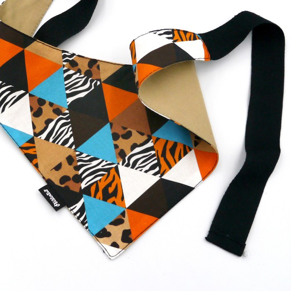 Dog Bandana Wild Animals Psiakrew handkerchief style to tie around your pet’s neck