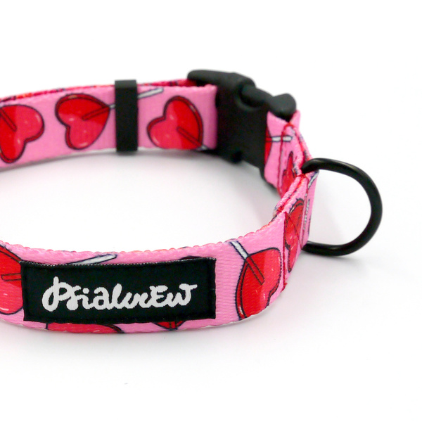 Dog Collar Lollipops Psiakrew, 2 cm 0.78" wide, for smaller dogs