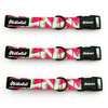 Dog Collar Watermelon Psiakrew, 2 cm 0.78"  wide, for smaller dogs black extras