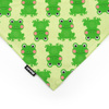 Green Frogs Psiakrew Bandana, gebundenes Taschentuch, Baumwollschal
