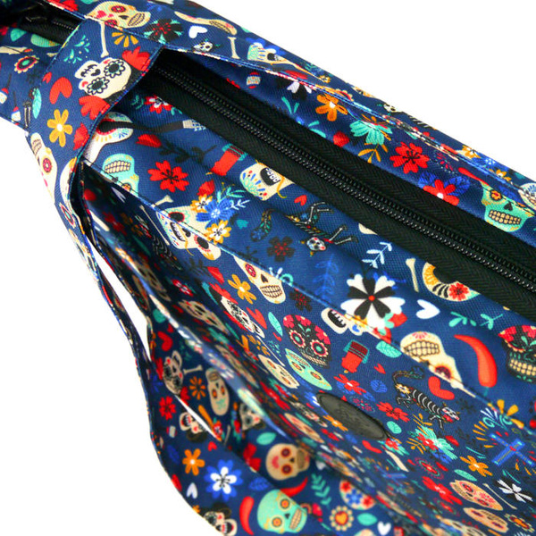 Large Shoulder Bag Dia de los Muertos Psiakrew