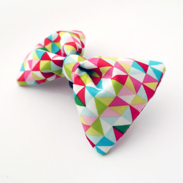 Dog Bow Tie, gift for dog, Pet Bow Tie, Bowtie, Collar Attachment, Riko