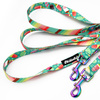 Long Dog Leash Ice Ice Baby Psiakrew width 2 cm (0.78") wide, holo snap hook 6 cm
