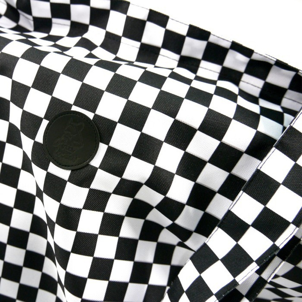 Duża Torba na ramię Checker Psiakrew w szachownicę