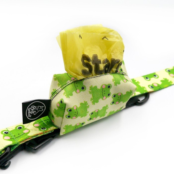 Etui für Kotbeutel Green Frogs Psiakrew