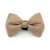 Beige Dog Bow Tie Kinio, Pet Bow Tie, Bowtie, Collar Attachment