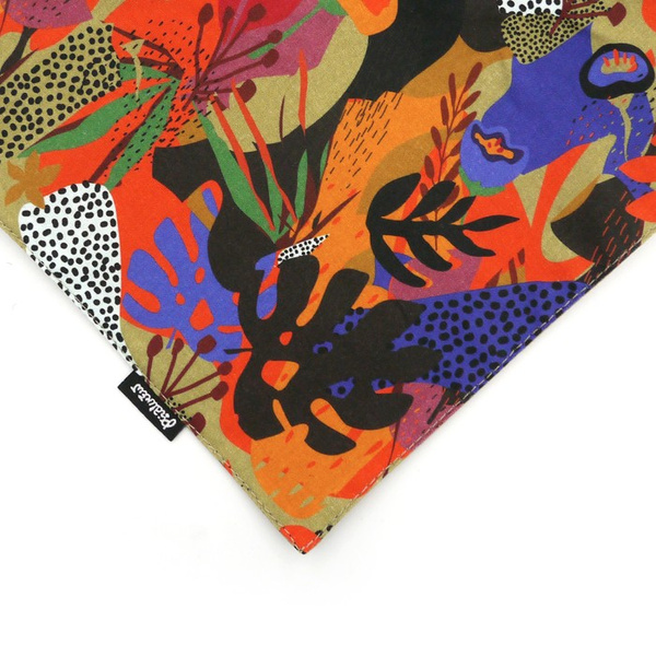 Dog Bandana Colorful Thicket Psiakrew handkerchief style to tie around your pet’s neck