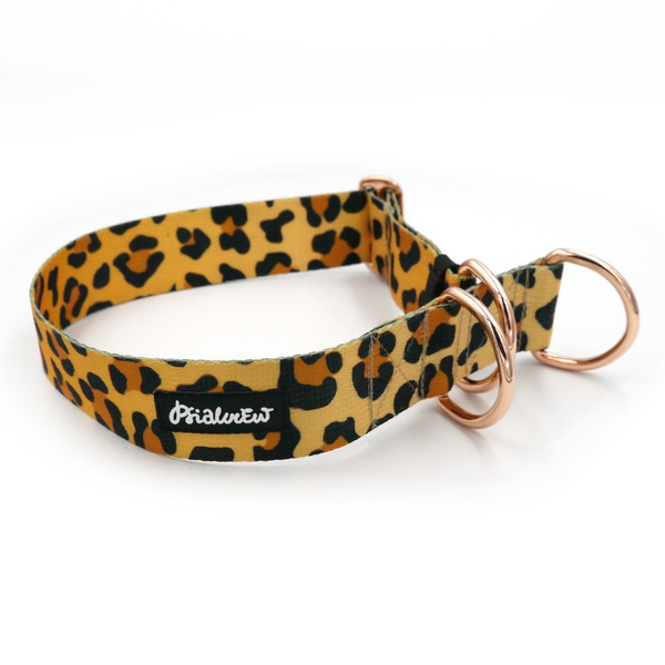 Half-choke collar Tarzan 4 cm wide, medium and big dogs, black extras