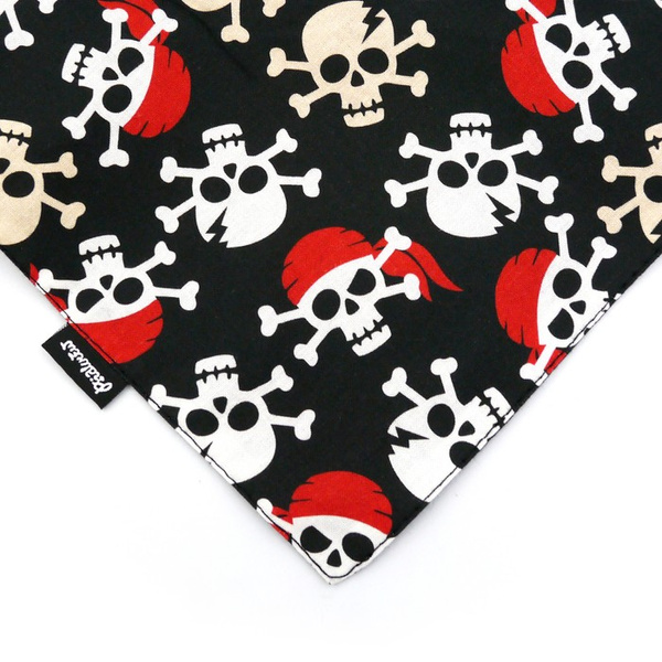 Premium Dog Bandana Pirates handkerchief style to tie around your pet’s neck