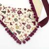 Psiakrew dog bandana, tied handkerchief, Christmas motifs, pompoms