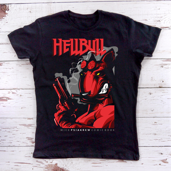 Psiakrew women's short-sleeved T-shirt Hellbull