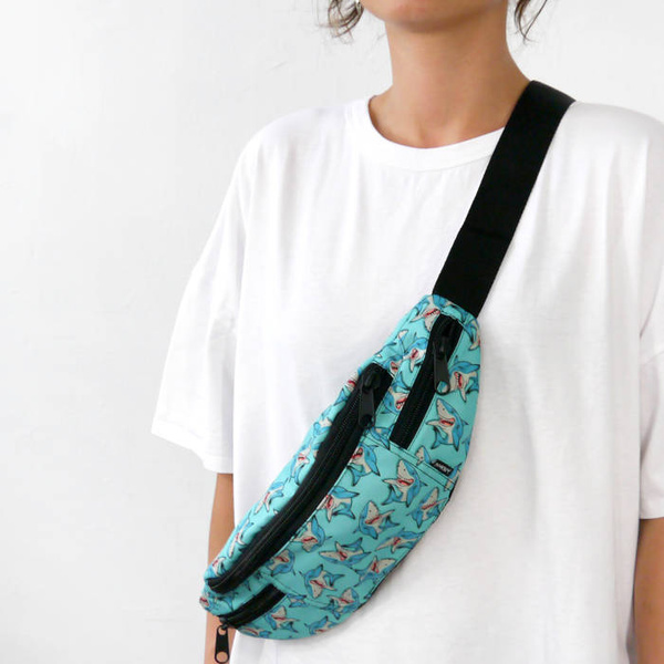 Fanny Pack Hip Bag, Bum Bag Psiakrew, Shark