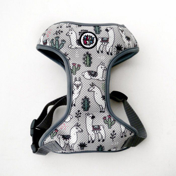 Dog Harness, Always Feeling Cool, Super Soft Psiakrew Lama Gray