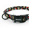 Dog Collar Psiakrew Pirates 2.5 cm 1"  wide, black extras