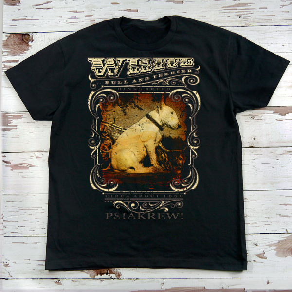 Psiakrew-T-Shirt für Herren White Bull