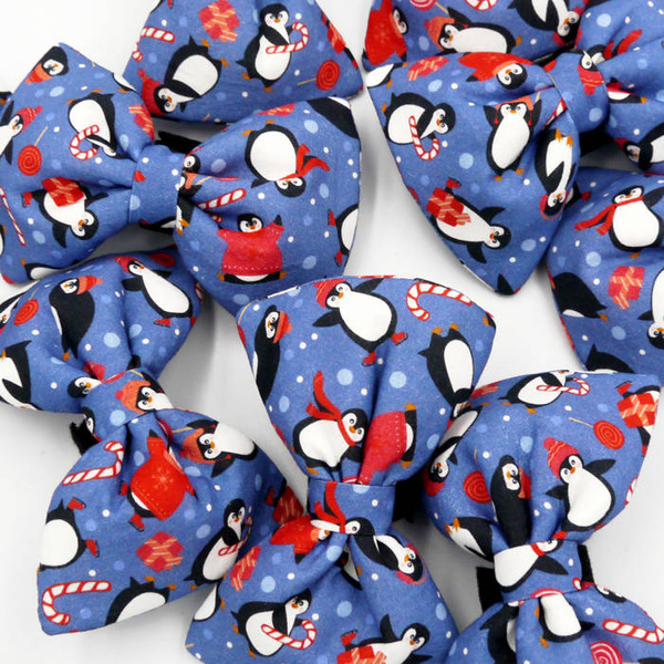 Dog Bow Tie Penguin Winter Psiakrew, Pet Bow Tie, Bowtie, Collar Attachment