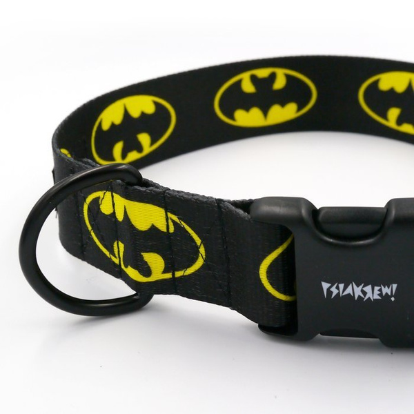 Dog Collar Psiakrew Batdog 4 cm, 1.57" wide