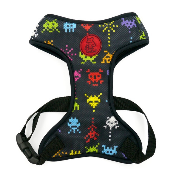 Dog Harness Invaders Psiakrew, Always Feeling Cool, Super Soft 