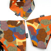 Premium Dog Bandana Geo Snake handkerchief style to tie around your pet’s neck