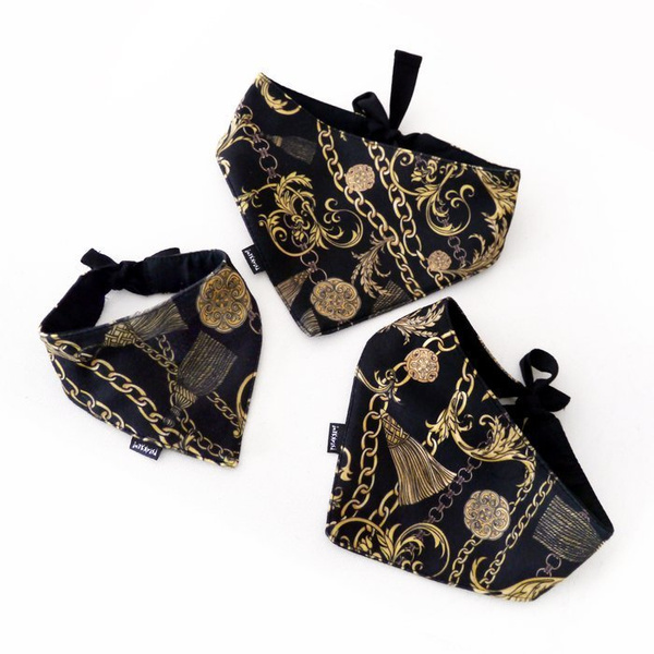 Premium Dog Bandana Donatella, handkerchief style to tie around your pet’s neck